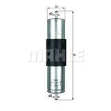 Mahle Kl473 Knecht Mazot Filtresi Bmw X5 03-06 3.0D / Cooper R50 03-06