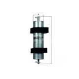 Mahle Kl596 Knecht Mazot Filtresi A4 8K 08- A5 8T3 08- Q7 10- 2.0 Tdı 2