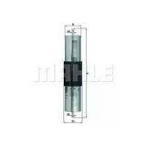 Mahle Kl66 Knecht Yakıt Filtresi Bmw 3 Bmw 5 Bmw 7 Bmw 8 Bmw Z3