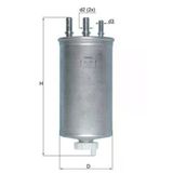 Mahle Kl781 -Knecht-Behr Kl781 Yakıt Filtresi Duster Logan Sandero 1.5Dcı K9k 164002137R 164002137R
