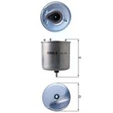 Mahle Kl788 -Knecht-Behr Kl788 Mazot Filtresi Euro 5 1.6 Hdi 301 308 407 508 C4 C5 C-Elysee 1611659480 1611659480