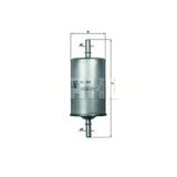 Mahle Kl84 Benzin Filtresi Marea Brava Bravo / Astra G Vectra B C Corsa B C