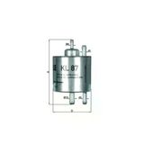 Mahle Kl87 -Knecht-Behr Kl87 Yakıt Filtresi Mercedes M166 A-Class W168 97 04 Vaneo 414 02 05 A0024773801