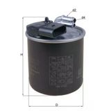 Mahle Kl914 -Knecht-Behr Kl914 Yakıt Filtresi V-Class W447 14 Vito W447 14 X-Class 18 Vito W639 10 Sprinter 907 910 18 6510903152