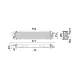 Mahle-Knecht-Behr CI664000P Şarj Aır Cooler Renault Trafic 144614882R