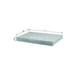 Mahle La138 La138 Polen Filtresi 307 00- 308 07- 1007 05- Rcz 10- / C2 03- C3 02- C4 04- Ds4 11-