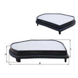 Mahle La37 -Knecht-Behr La37 Polen Filtresi Mercedes W202 C208 W210 R170 A2108300818 A2108300818