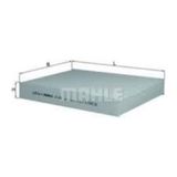 MAHLE LA686 Polen Filtresi Cabin Air Filter Element