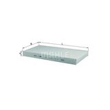 Mahle Lak117 Lak117 Polen Filtresi Combo 01-Corsa C 00-Vectra C 02-Tıgra 04-Sıgnum 03-1.4-1.6-1.8-16V-1.2-