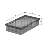 MAHLE LX105 - HAVA FILTRESI BMW E28 E30 E32 E34 E36
