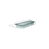 Mahle Lx2813 Hava Filtresi Mercedes W204 C180 C200 C250 S204 07 W212 E200 09 S212 09 C207 A207 R172 42058