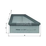 MAHLE LX3477 HAVA FİLTRESİ MERCEDES W176 W246 W117 12-