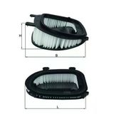 Mahle Lx3541 -Knecht-Behr Lx3541 Hava Filtresi Bmw X3 F25 X5 E70 X6 E71 E71 13717811026