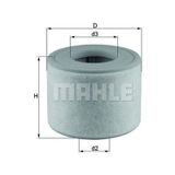 MAHLE LX97 HAVA FİLTRESİ MERCEDES W124 86-96 330D