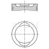 MAHLE MOTOR PISTON SEGMAN PALIO PUNTO ALBEA DOBO 1,2 8V 97 (0,60MM)