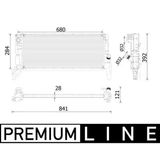 Mahle MOTOR SU RADYATORU BMW F45 F48 MINI F54 F56 F60 PREMIUM LINE 17118603089