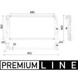 Mahle MOTOR SU RADYATORU MINI F55 F56 2014-2017 PREMIUM LINE 17117617594