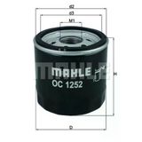 Mahle Oc1252 Knecht Yağ Filtresi Ducato Iıı / Boxer Iıı / Jumper Iıı /