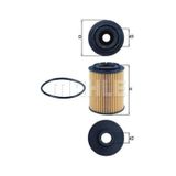 MAHLE OX160D YAĞ FİLTRESİ PASSAT SHARAN TOUAREG / A8 Q7 2.3 3.7 4