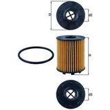 Mahle Ox371d Yağ Filtresi B13dtc B13dte Corsa E 15> Nemo Bipper 1.3Hdı 16> Doblo Fiorino Egea Fiat 500 1.3 Jtd 15> 55232421