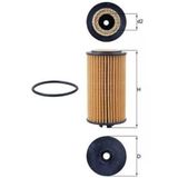 Mahle Ox978d Yağ Filtresi Oıl Fılter 71744410
