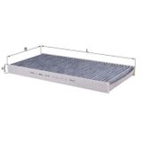 Mahle POLEN FILTRESI MERCEDES W169 W245 KARBONLU A1698300218