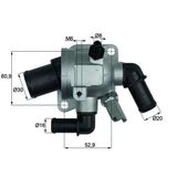 Mahle Tı17388 Termostat 88° Doblo Fiorino Linea 1.3 Jtd Corsa D Astra H Combo 1.3 Cdtı 55194271