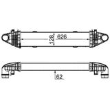 Mahle TURBOSARJ RADYATORU MERCEDES W204 S204 C204 W212 C207 R172 A2045000100