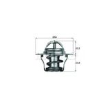 Mahle Tx1480d Tx1480d Termostat Micra Iı K11 80C