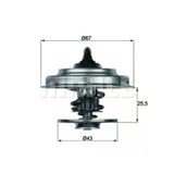 Mahle Tx1879 Tx1879 Termostat Frontera 96-99 Voyager Jeep Grand Cherokee 518002328
