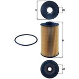 Mahle YAG FILTRESI BMW M62 E34 E38 E39 E53 . LAND ROVER RANGE ROVER 3 L322 4.4 11427510717 LPW500030