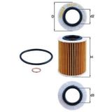 Mahle YAG FILTRESI BMW N13 F20 F21 F30 F31 F35 11427635557