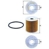 Mahle YAG FILTRESI SMART M160 OM660 FORTWO COUPE 451 ROADSTER COUPE 452 A1601840225