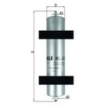 Mahle YAKIT FILTRESI BMW M47 M57 E46 2001-2005 13327794549
