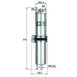 Mahle YAKIT FILTRESI BMW N62 M54 E65 2003-2008 16126750475 13327503413