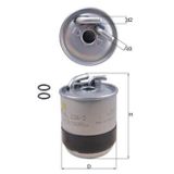 Mahle YAKIT FILTRESI MERCEDES OM642 W204 C219 W164 W463 W639 B906 A6420920101