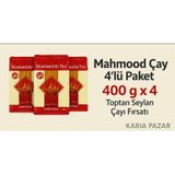 Mahmood Çay 4’lü Paket 400g X4 | Toptan Seylan Çayı Fırsatı