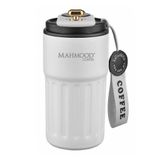 Mahmood Coffee Dereceli 440 ml Beyaz Termos