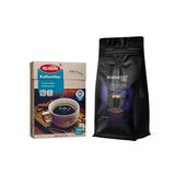 Mahmood Coffee Filtre Kahve 500 Gr Ve Rubin Küçük Boy Kahve Filtresi Naturel Kağıt 2 Numara 100'Lü