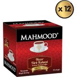 Mahmood Coffee Hazır Türk Kahvesi Sade 6 gr x 12 Paket Geleneksel Lezzet Türkiye Menşeli