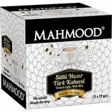 Mahmood Coffee Sütlü Şekersiz Hazır Türk Kahvesi 12 Adet X 19 gr - 228 gr
