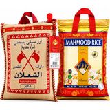 Mahmood Rice 1121 Basmati Pirinç 4 kg + 1121 Şalan Basmati Pirinç 5 kg - 9 kg