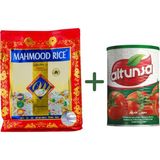 Mahmood Rıce 1121 Basmati Pirinç 900 gr ve Altunsa Domates Salçası 830 gr - 1,7 kg