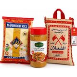 Mahmood Rice Basmati Pirinç 900 gr + Al Şalan Basmati Pirinç 1 kg + + Zad Alkhaleej Acılı Köri Baharatı 250 gr - 2 kg