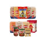 Mahmood Rice Büyük Ramazan Kolisi - Baldo Pirinç Nohut Fasulye Köftelik Bulgur Orta Pilavlık Bulgur Basmati Pirinç Domates Salçası Biber Salçası Tatlı Super Pekoe Seylan Çay Türk Kahvesi