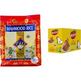 Mahmood Rice Mahmood Basmati Pirinç 900 G ve Altunsa Tavuk Bulyon 20’li Set - 900 gr