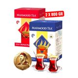Mahmood Tea Super Opa ve Super Pekoe Saf Seylan İthal Siyah Çay 800 gr x2 Adet