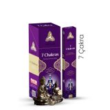 MAHUR 7 Çakra (7 Chakras) Çubuk Tütsü - Çubuk - 20 Adet Set