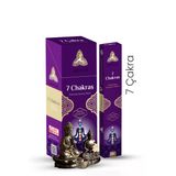 MAHUR 7 Çakra (7 Chakras) Çubuk Tütsü - Çubuk - 20 Adet Set