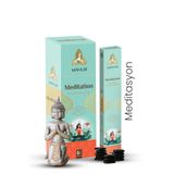 MAHUR Meditasyon (Meditation) Çubuk Tütsü - Çubuk - 20 Adet Set